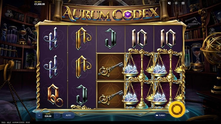 Внешний вид автомата Aurum Codex