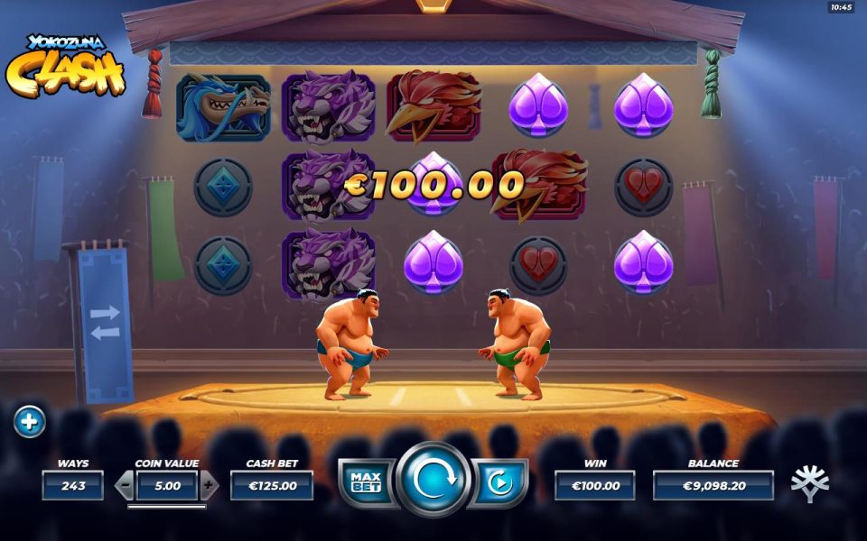 Встроенные бонусы и опции Yokozuna Clash