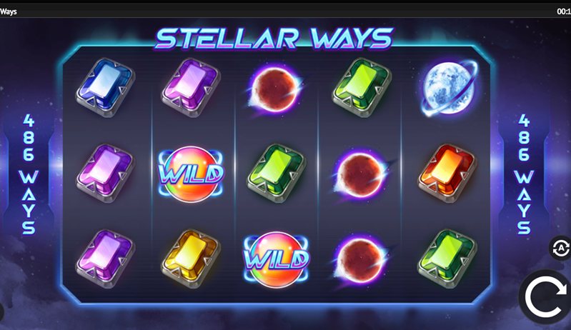 Геймплей слота Stellar Ways