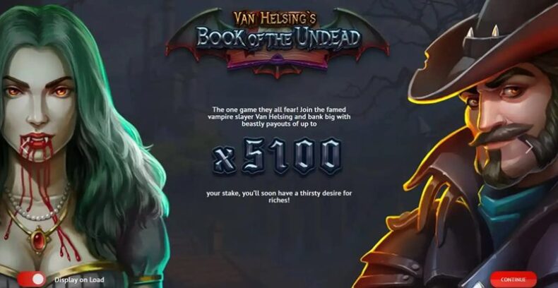 Игровой слот Van Helsing’s Book of the Undead