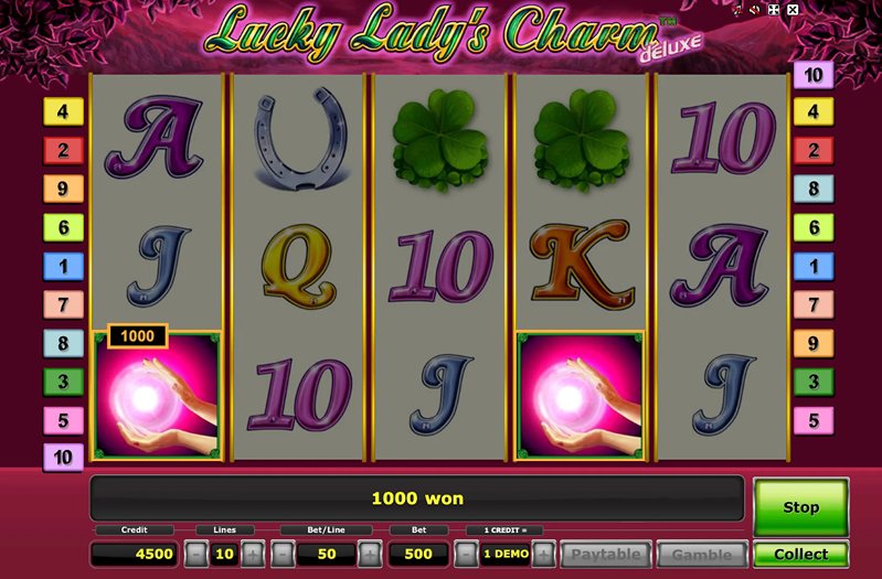 Геймплей Lucky Lady’s Charm Deluxe